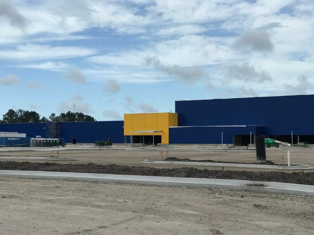 ikea jacksonville construction