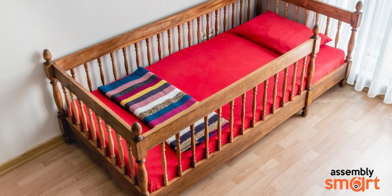 toddler bed assembly