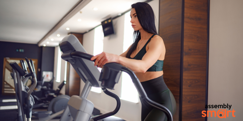 stair climber assembly