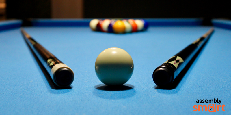 pool table assembly