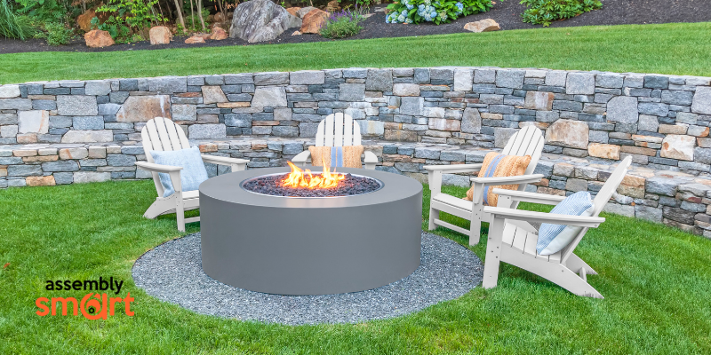 fire-pit-assembly services by Assembly Smart