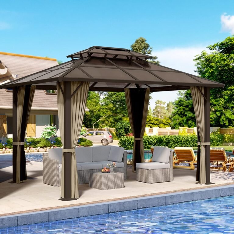 metal gazebo assembly